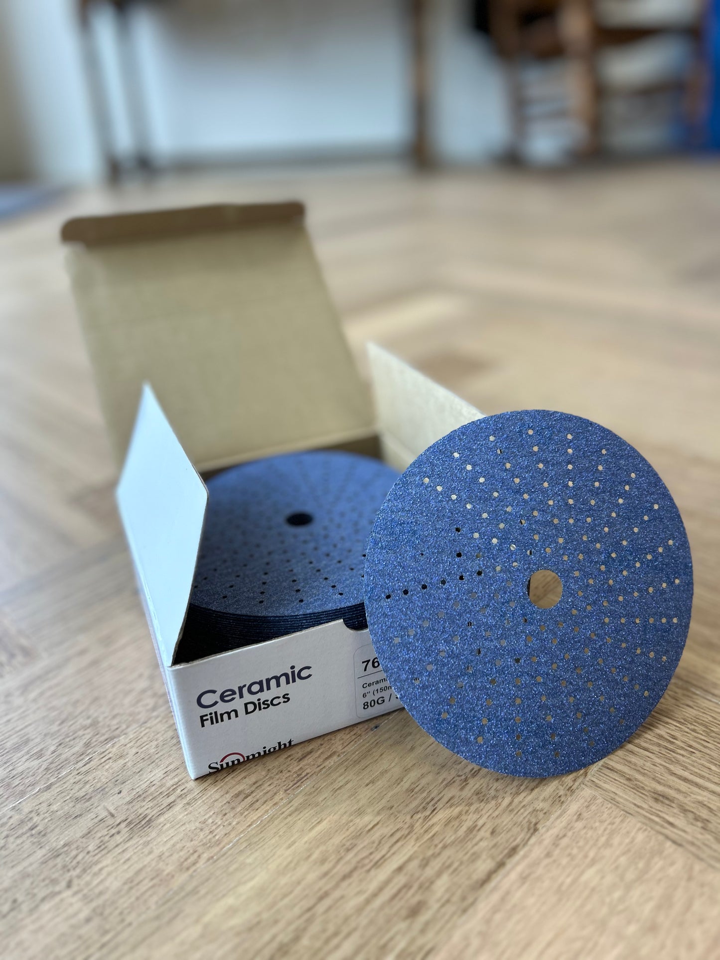 SANDPAPER | CERAMIC ORBITAL DISCS | 150mm